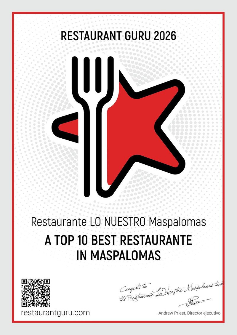 Restaurant Guru 2026 — Top 10 Best Restaurant in Maspalomas