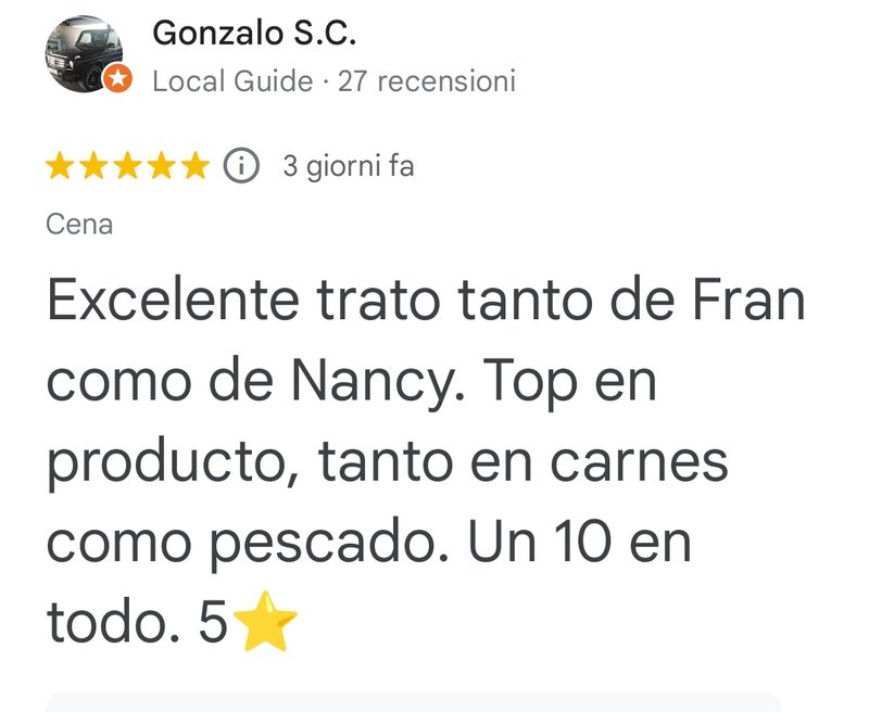 Reseña Gonzalo S.C.