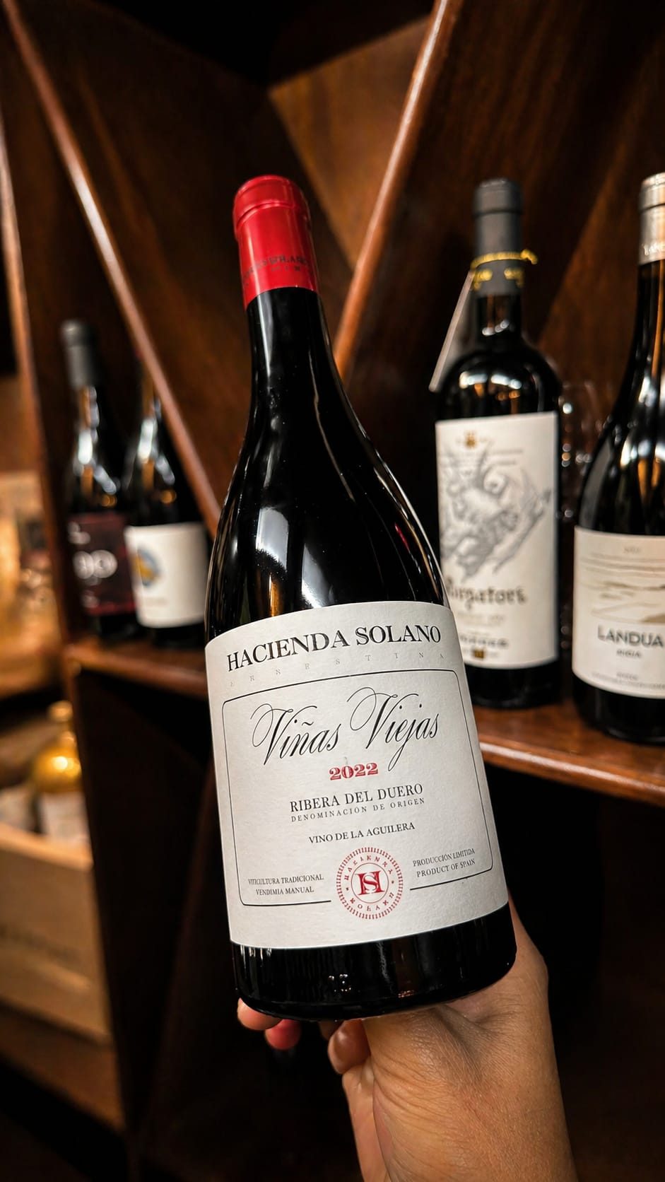 Hacienda Solano Viñas Viejas — Ribera del Duero